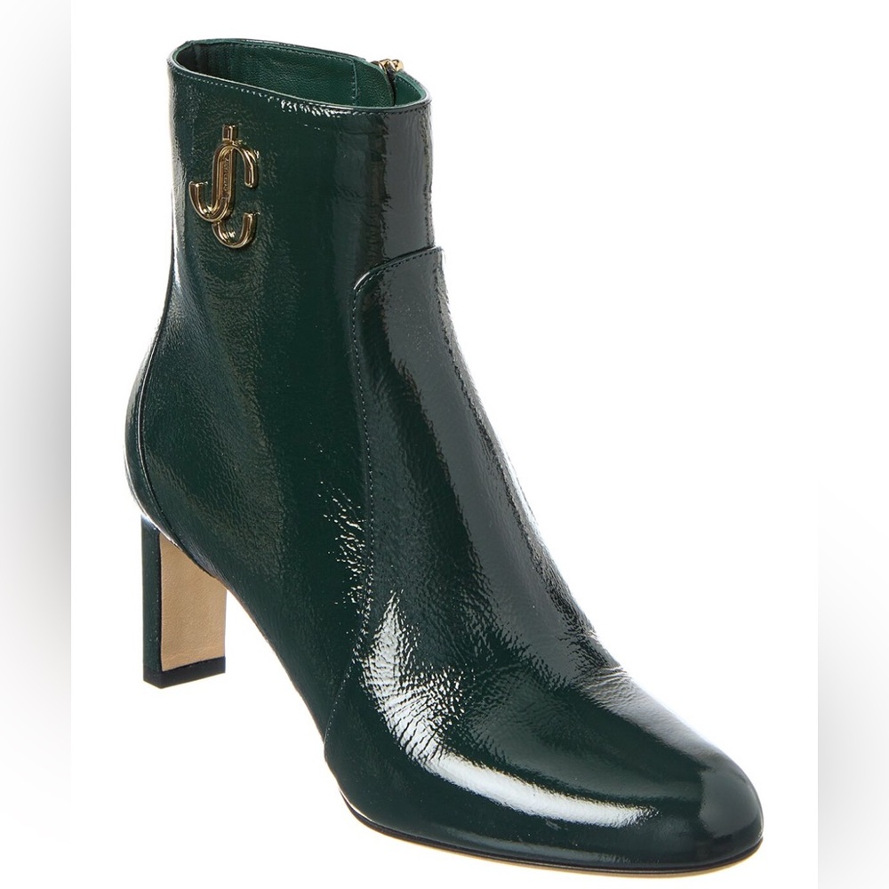 Jimmy Choo JC 65 ankle boot in green, size 36.5
